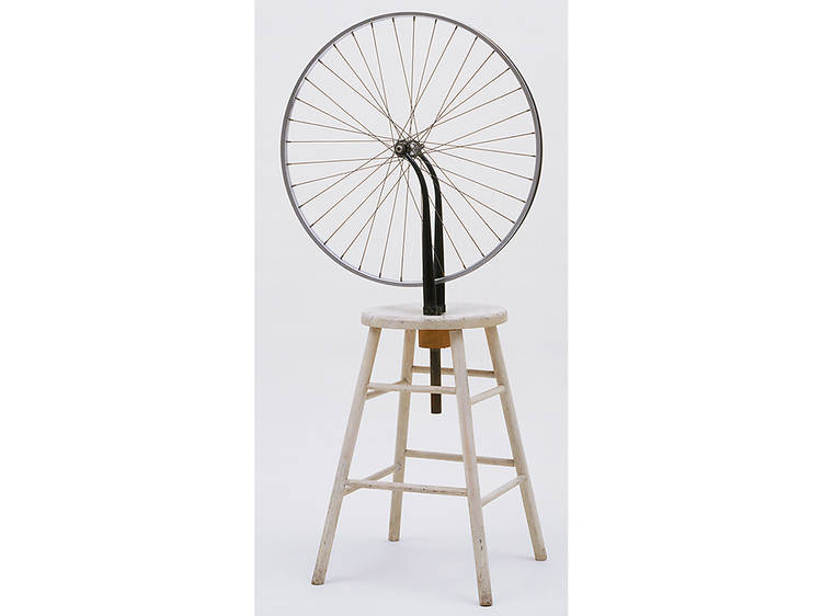 Duchamp, Bicycle Wheel, 1913