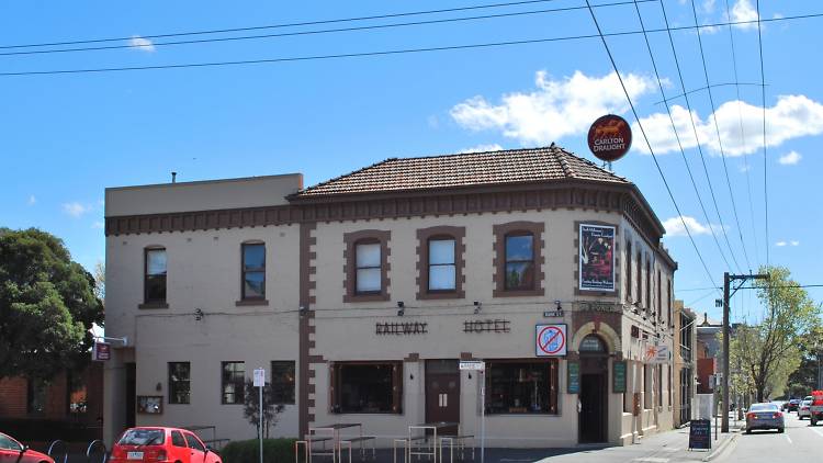 Railway Hotel in South Melbourne