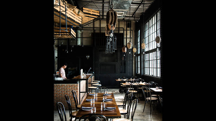 Modern American Restaurant by Chaoprayariver