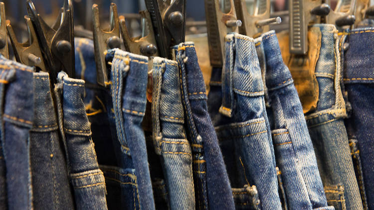 Wide range of jeans