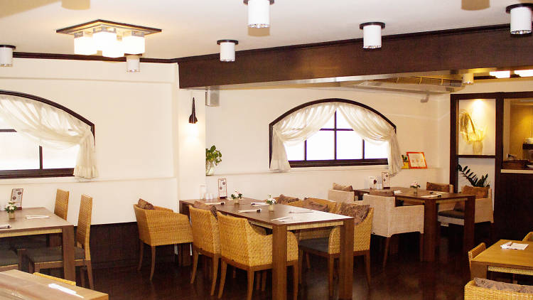 Atmosphere of the restaurant