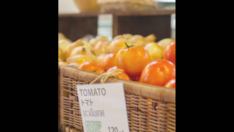 Fresh organic tomato