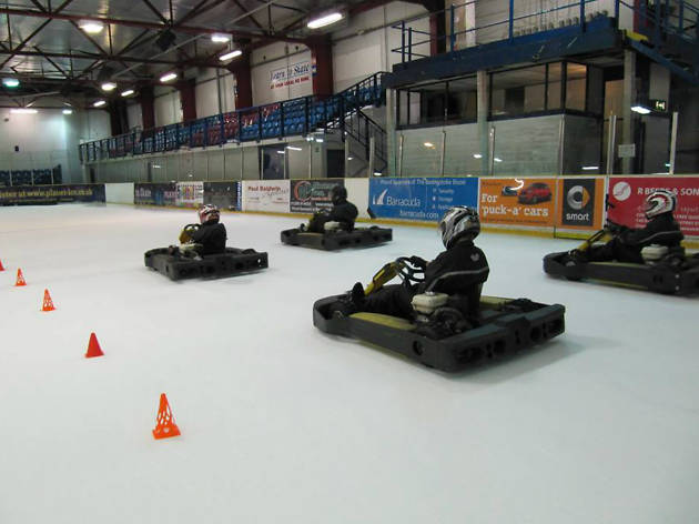 go karting on ice go karting on ice