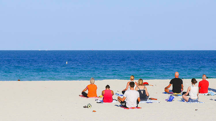 Miami Beach meditation