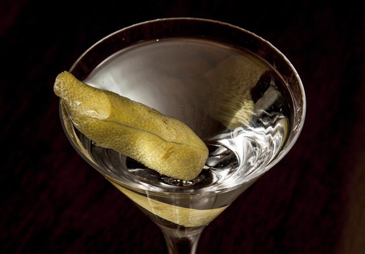 Dry martinis 