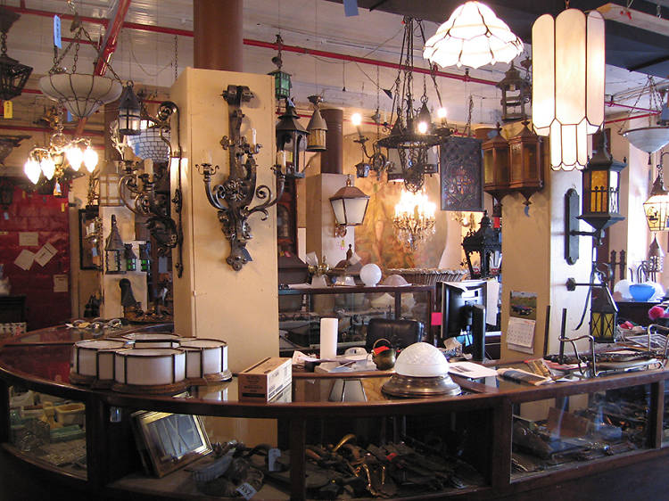 antique shop interior