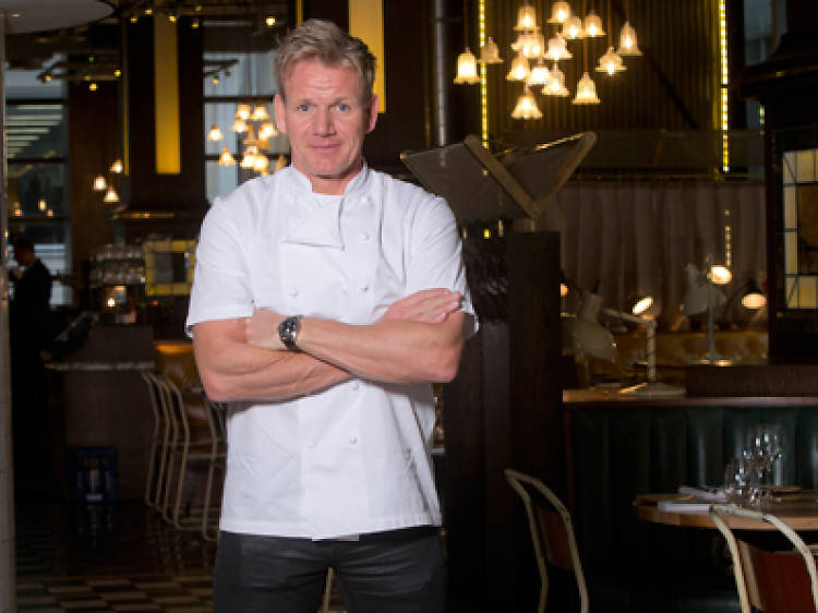 Gordon Ramsay in Bread Street Kitchen