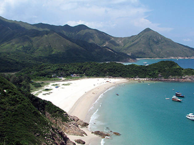 Tai_long_wan_beach Aerial Shot of Tai Long Wan Beach