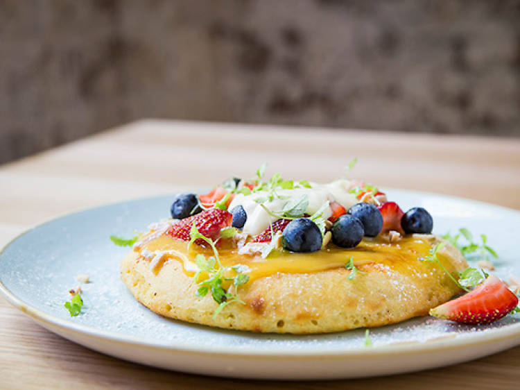 The giant pancake from Kansas City Shuffle