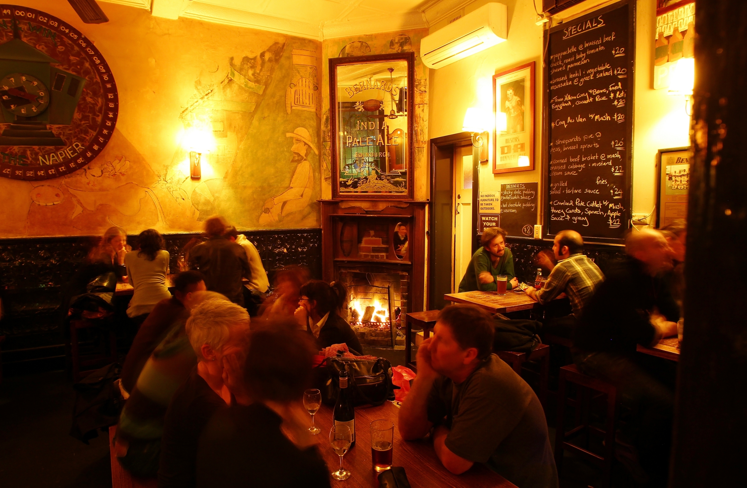 The best pubs with fireplaces in Melbourne