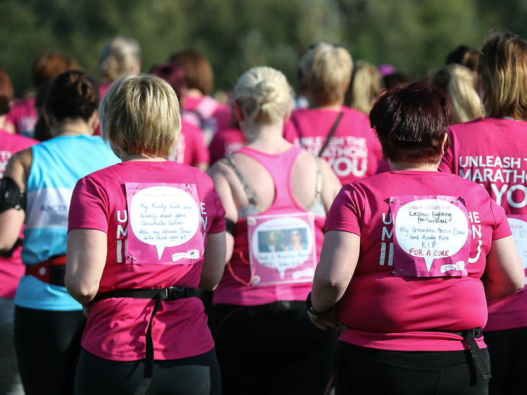 Sign up for the Race for Life Marathon