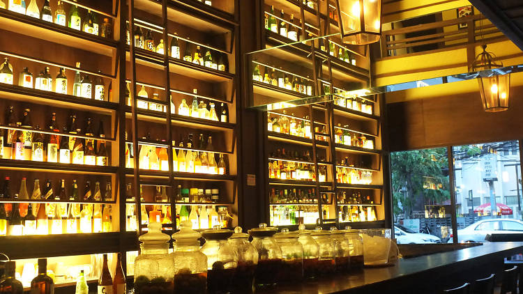 a cocktail club and entertainment at Sathorn