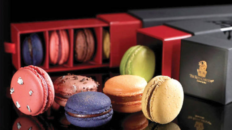 Assorted macarons