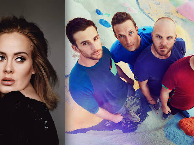 Adele vs Coldplay Adele, Coldplay