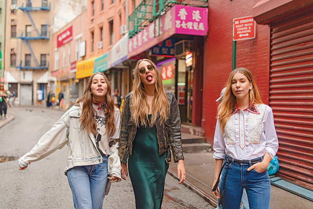 The Haim sisters discuss the making of their new pop-rock album