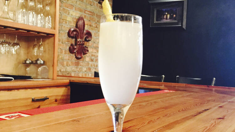 Pearl's French 75 at Pearl's Southern Comfort