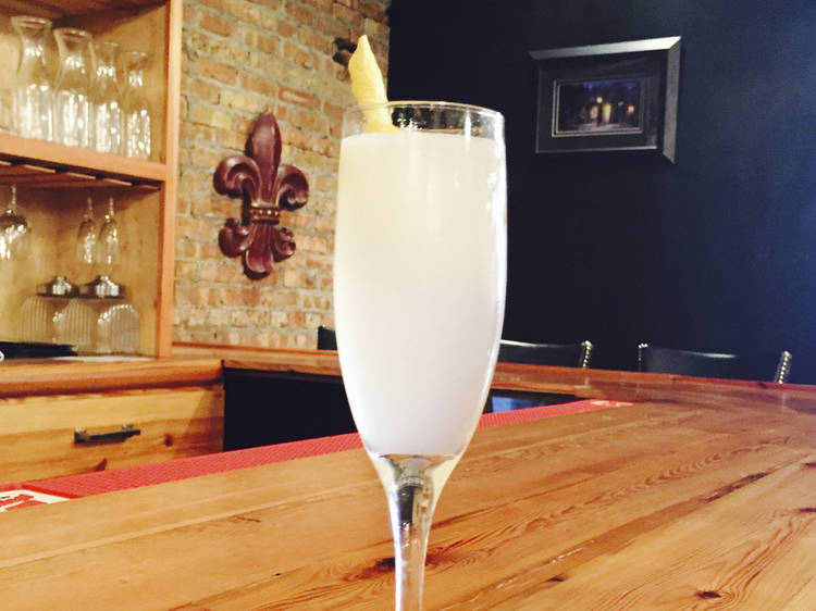 Pearl's French 75 at Pearl's Southern Comfort