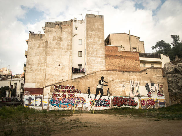 Ruta urbanisme especulatiu a Vallcarca Ruta urbanisme especulatiu a Vallcarca