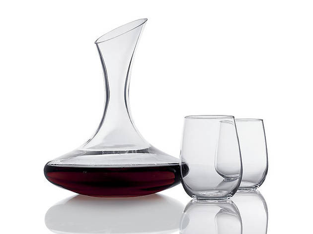 Crate and Barrel Swoon carafe Crate and Barrel Swoon carafe