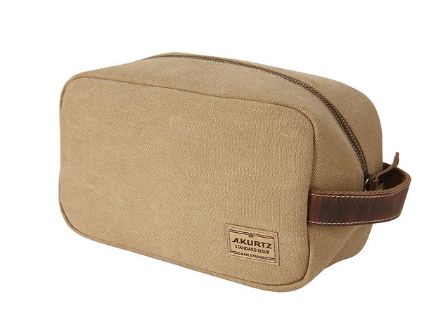 A. Kurtz canvas toiletry bag A. Kurtz canvas toiletry bag