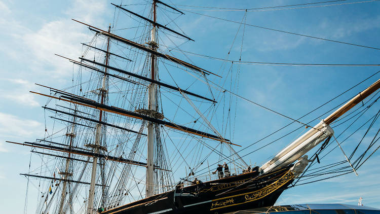 The Cutty Sark in Greenwich is getting a new figurehead