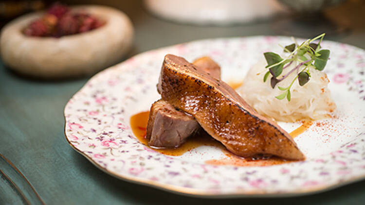 Yuzu duck breast (Maison Es)