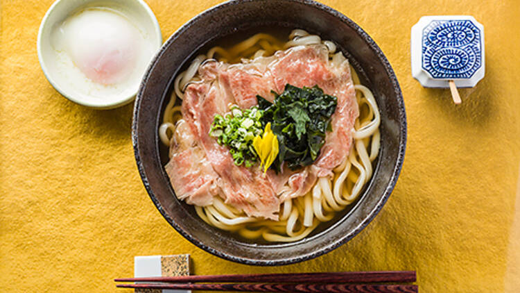 Wagyu udon (Shiki Zen)