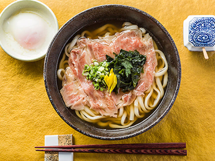 Wagyu udon (Shiki Zen)