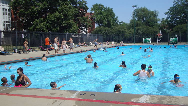 Take a dip in one of the Park District swimming pools