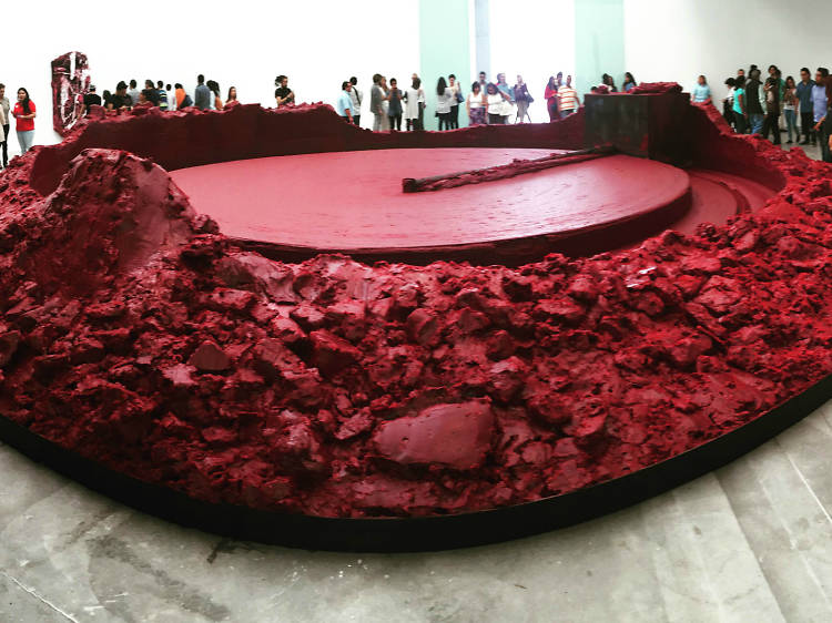 Piezas imperdibles de la exposición de Anish Kapoor