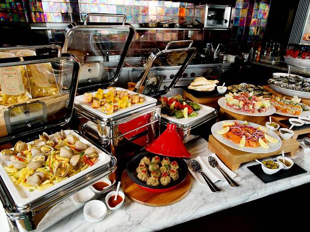 cafe deco buffet buffet spread