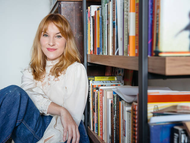 Kate Mulvany 2016 April 13 her home for TOS 134 Literati feature (c) Time Out Sydney Photographer Credit Daniel Boud Kate Mulvany
