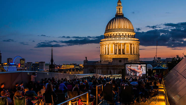 Watch a movie under the stars with Luna Cinema