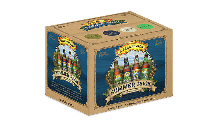 Summer Pack, Sierra Nevada Brewing Company, Chico, CA