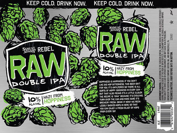 Rebel Raw Double IPA, Samuel Adams, Boston, MA