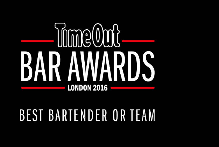 time out london bar awards, best bartender or team