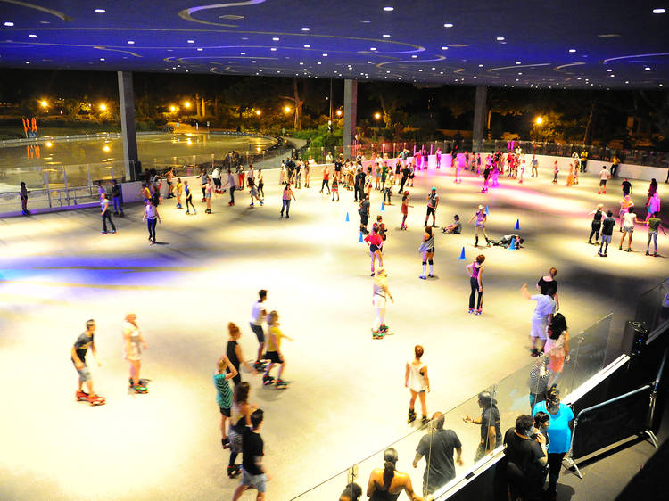 Where to go roller skating in NYC from rinks to disco parties