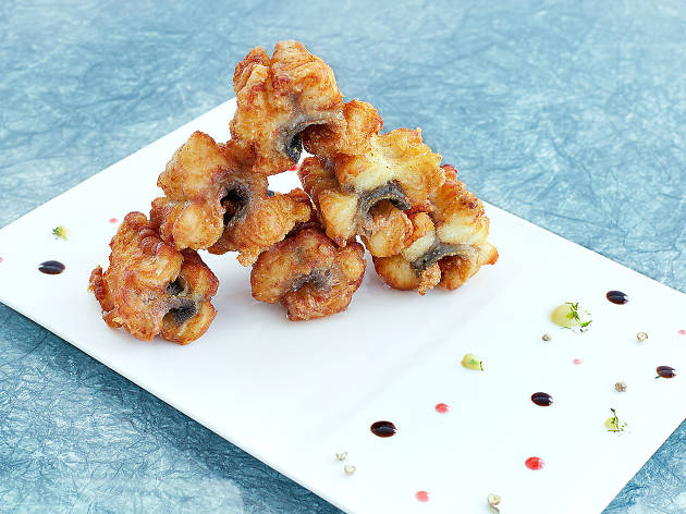 The Sky Boss's deep fried eel with honey sauce The Sky Boss's deep fried eel with honey sauce