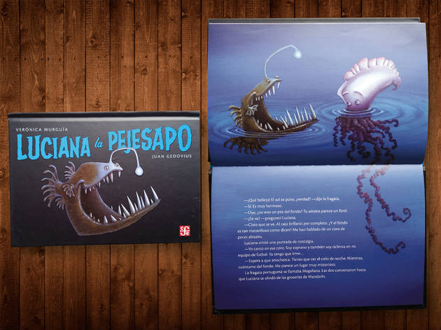 Luciana la pejesapo Libro para niños Luciana la pejesapo
