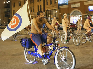 World Naked Bike Ride 2016 photos from Chicago