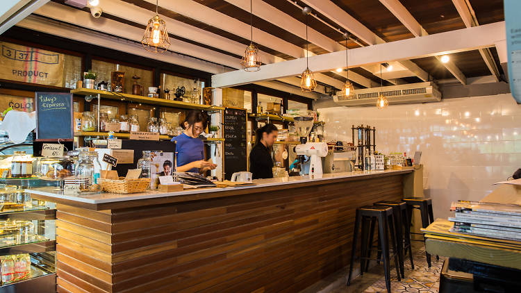 Coffee counter at Phil Coffee Company