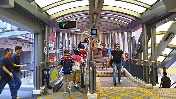 Central to Mid-Levels escalator