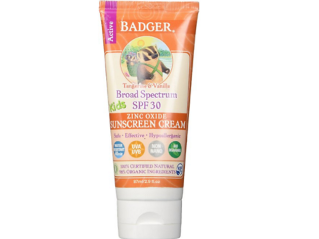 Badger Kids Sunscreen Cream, SPF 30 Badger Kids Sunscreen Cream, SPF 30