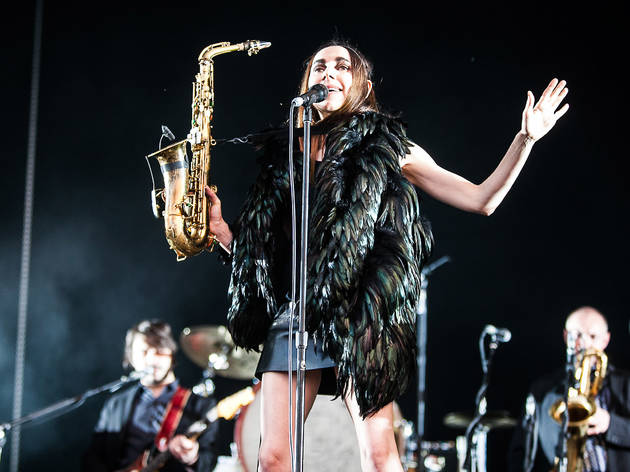 PJ Harvey at Field Day PJ Harvey at Field Day