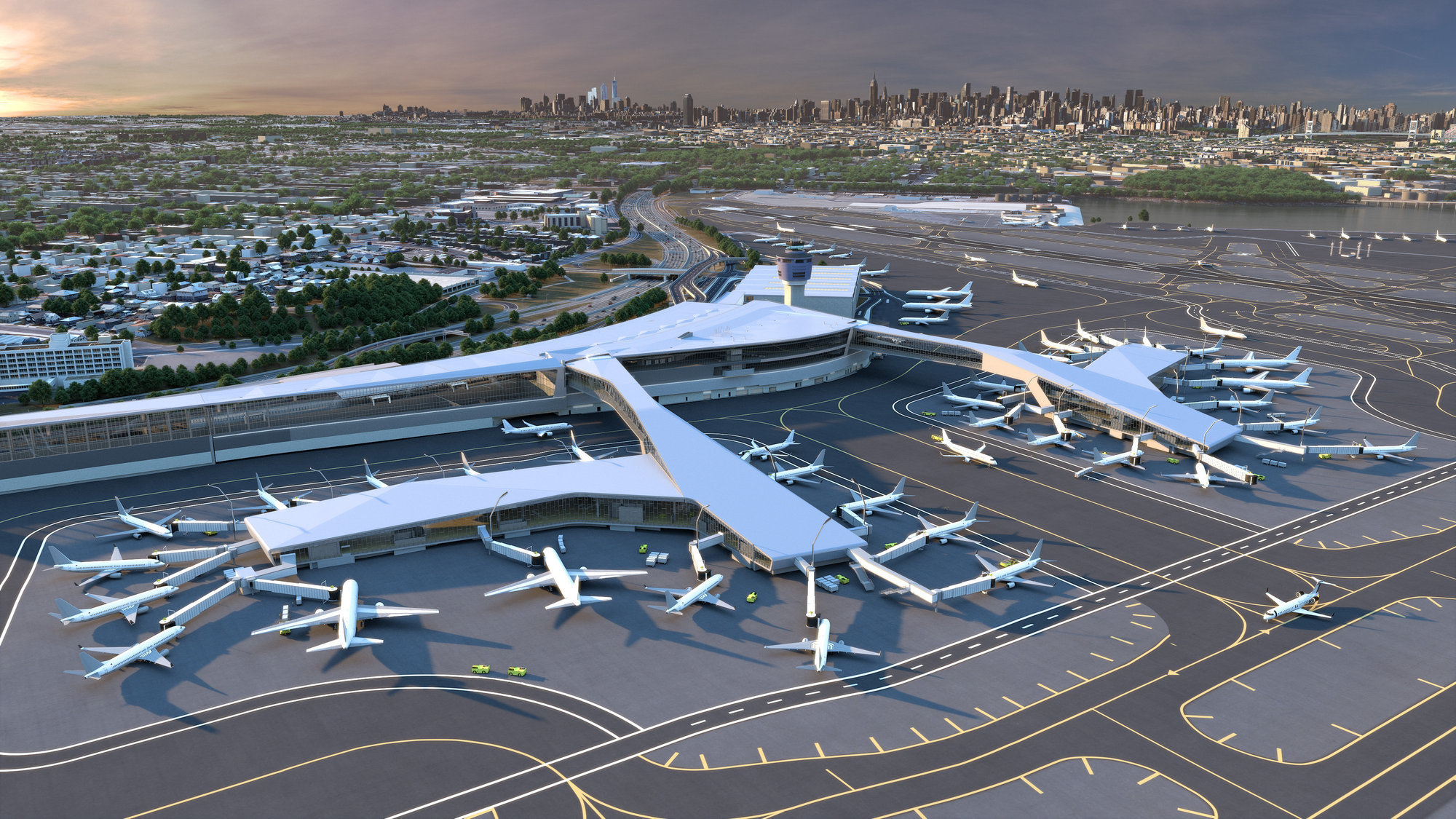 LaGuardia Airport renovation gets cool new renderings
