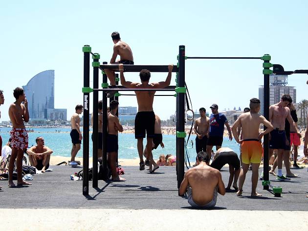 Platja de la Barceloneta Els millors punts turístics on fer esport a Barcelona