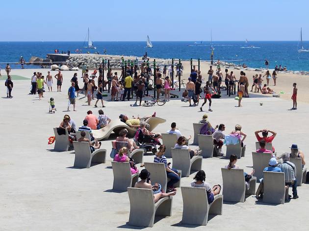 Platja de la Barceloneta Els millors punts turístics on fer esport a Barcelona