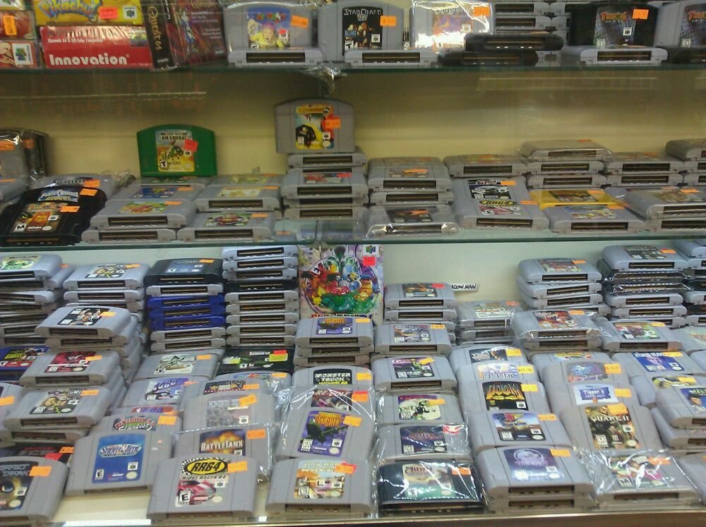 retro gamer store