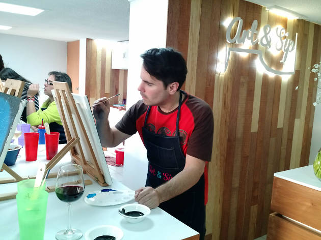 Art&Sip Art&Sip, clases de pintura tomando vino