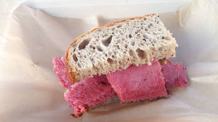 Pastrami sandwich at Ugly Drum (Smorgasburg)